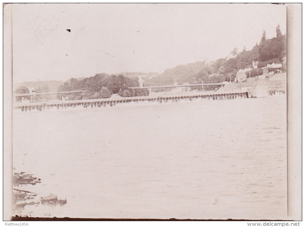 Photo 1900 LYON - Le Barrage De L'Ile Barbe (A127) - Lyon 9