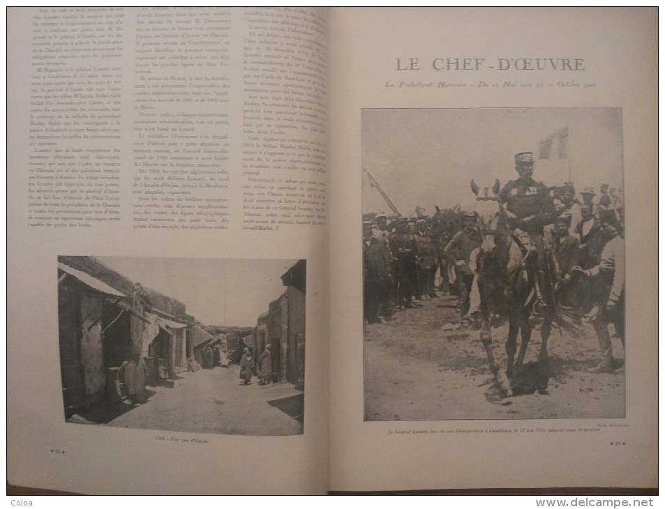 Lyautey Sa Vie Son œuvre Au Maroc 1935 - 1901-1940