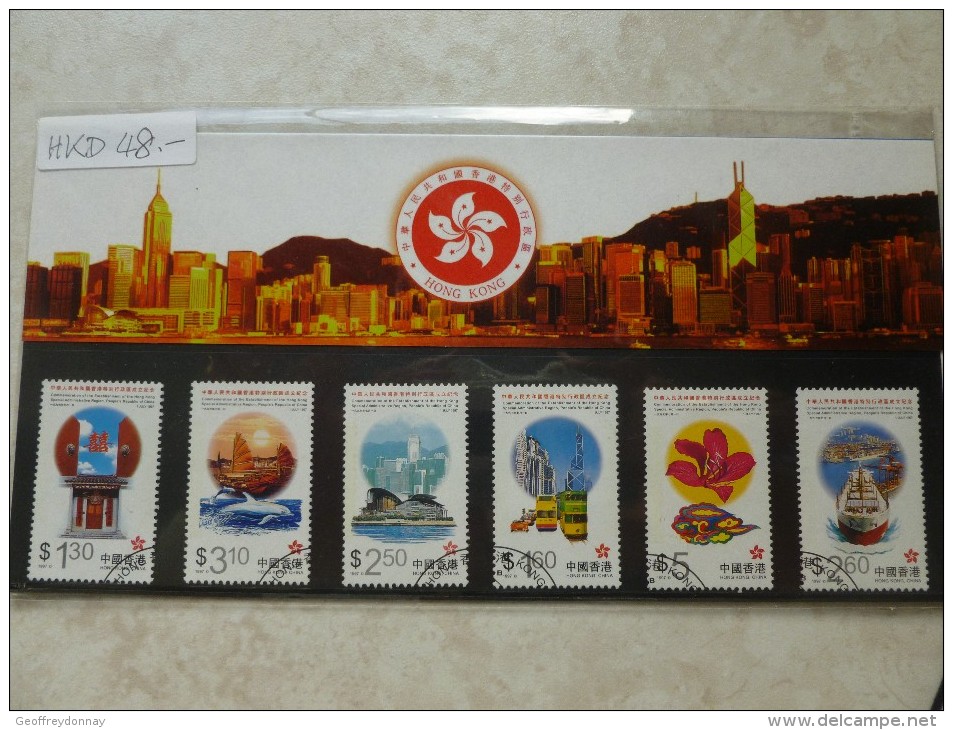 Pochette Hong Kong Chine 1997 Emballée D´origine - Used Stamps