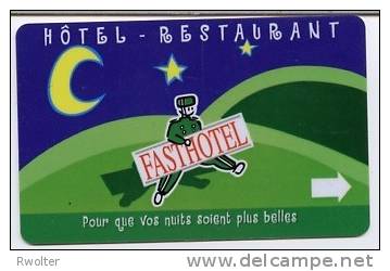 @ + CLEF D´HÔTEL : Fast Hotel - Sample Card - Chiavi Di Alberghi