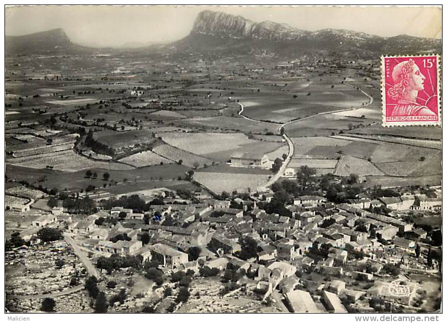 Grands Formats Div.-ref R472- Herault - St Martin De Londres - St Martin De Londres -vue Panoramique Aerienne - - Andere & Zonder Classificatie