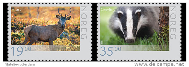 Noorwegen / Norway - Postfris / MNH - Complete Set Wildlife 2014 - Unused Stamps