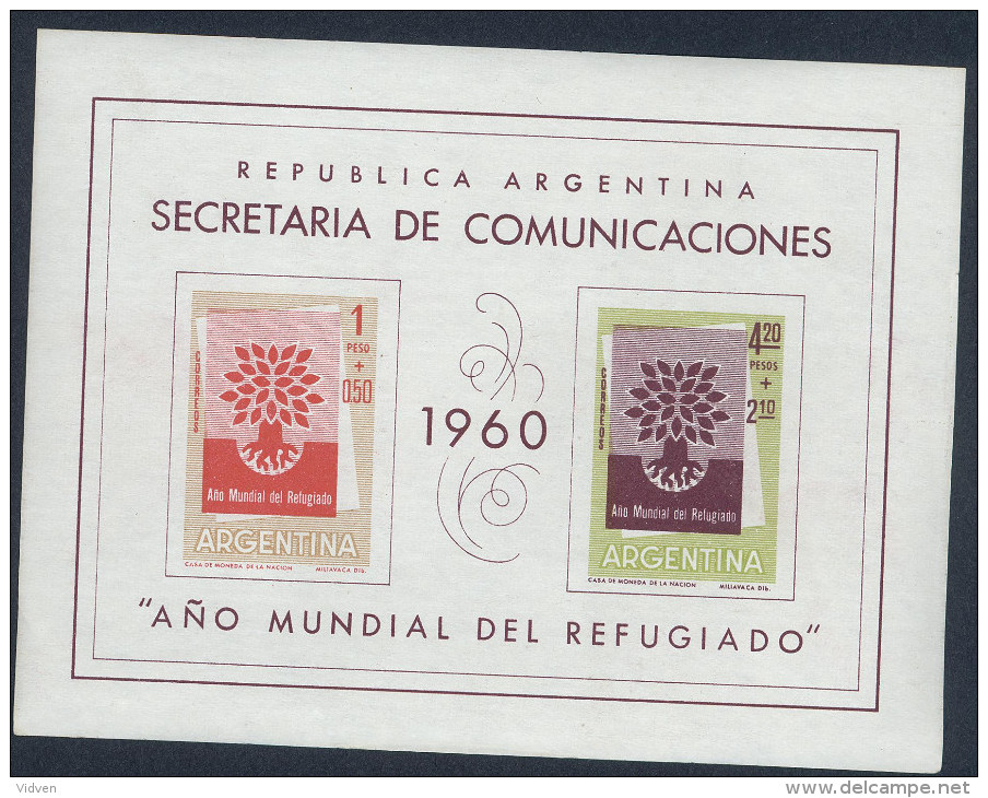 Argentina Post Stamp, Block - Ongebruikt