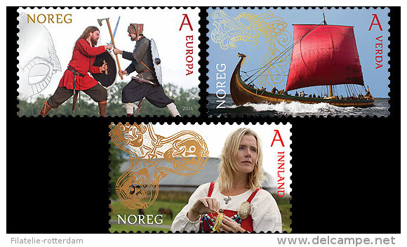 Noorwegen / Norway - Postfris / MNH - Complete Set Toerisme, Vikingen 2014 - Ungebraucht