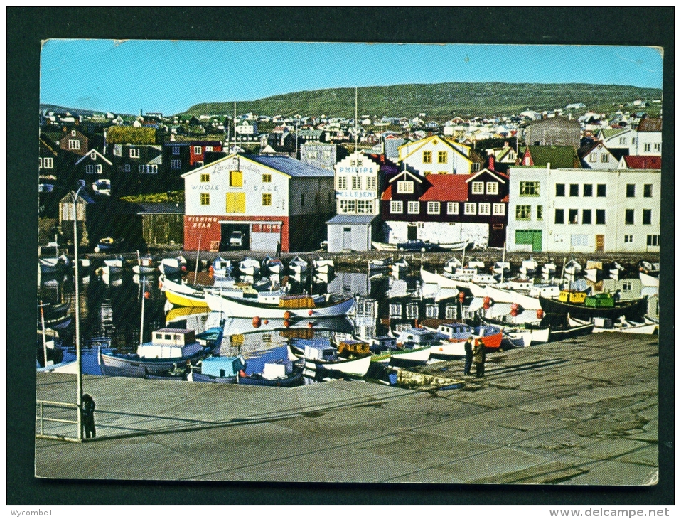 FAROE ISLANDS  -  Torshavn  Used Postcard As Scans - Faroe Islands