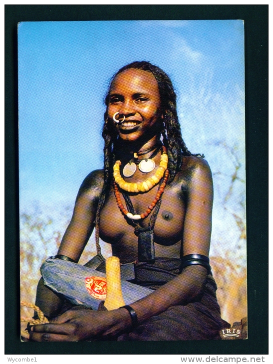 CAMEROON  -  Waddei Dancer  Unused Postcard As Scan - Cameroon