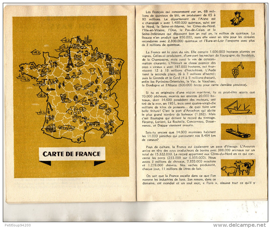 FASCICULE MINISTERE DE LA GUERRE Tu es Soldat   CALENDRIERS 1953/1954