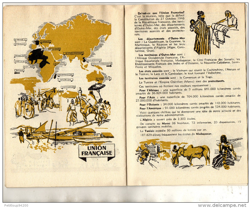 FASCICULE MINISTERE DE LA GUERRE Tu es Soldat   CALENDRIERS 1953/1954