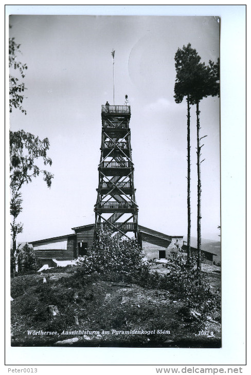 Wörthersee, Aussichtsturm Am Pyramidenkogel, 1955. - Sonstige & Ohne Zuordnung