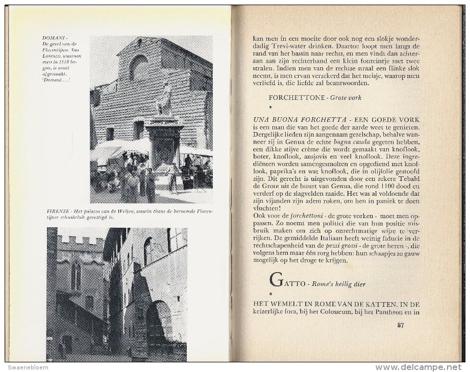 NL.- ´n Fles Chianti Door Mr. Frits Visser. Een ABC Over Zonnig Italië. 2 Scans - Antiquariat