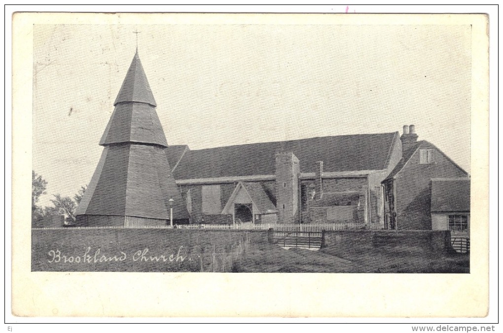 Brookland Church - De´Ath Series - Postmark 1904 - Other & Unclassified