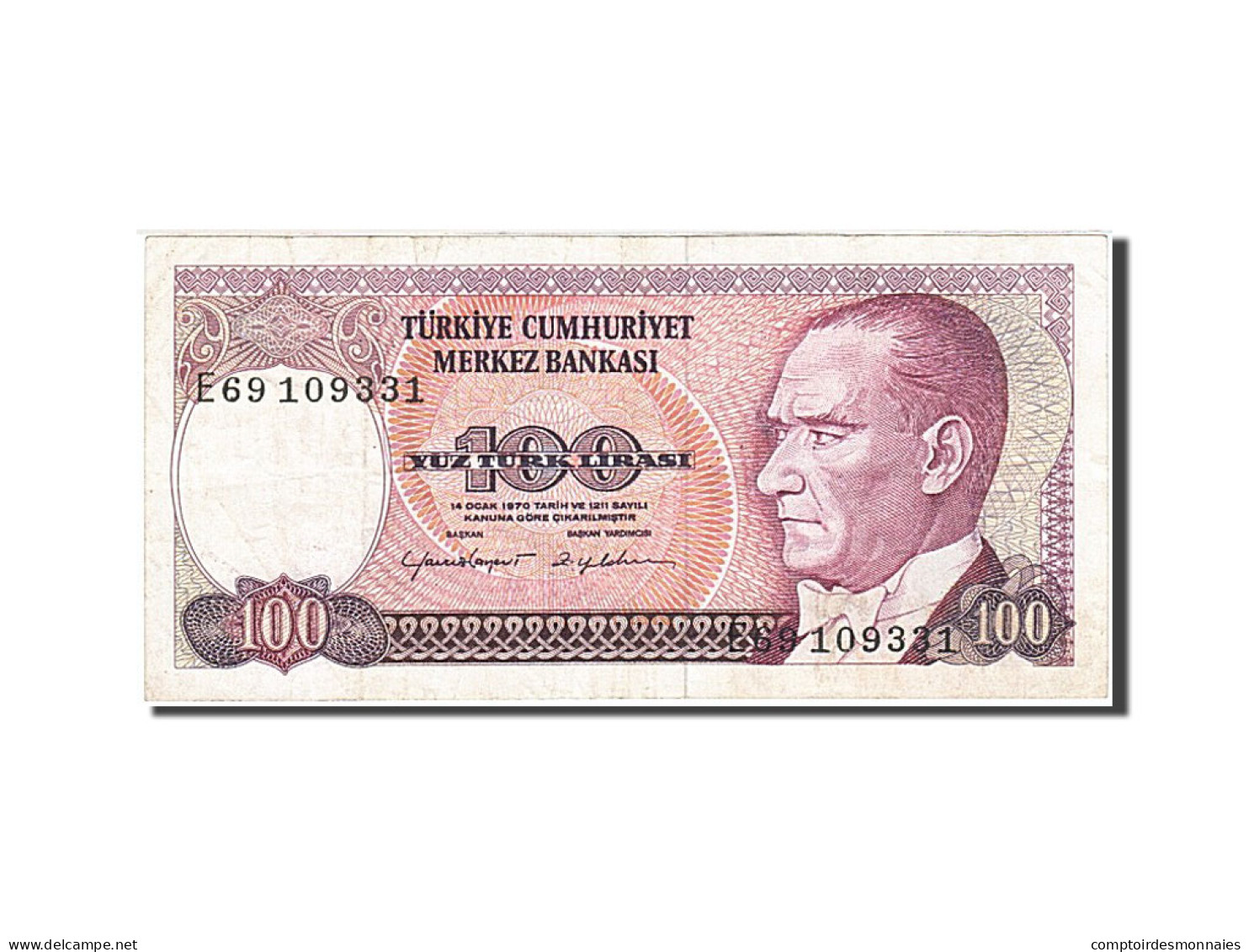 Billet, Turquie, 100 Lira, 1984-1997, 1984, KM:194b, SUP - Turchia