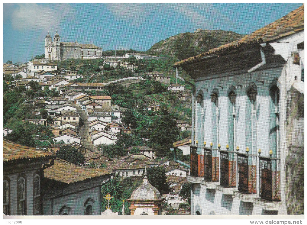 Brésil -MINAS HISTORICA - Ouro Preto - MG - Ladeira Santa Eligenia - Manaus