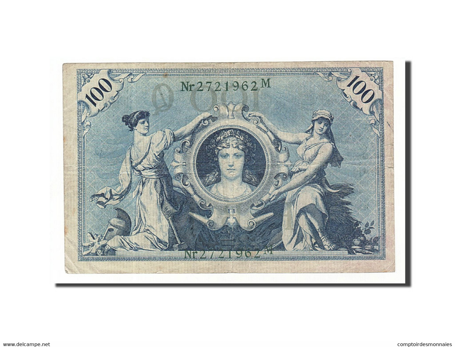 Billet, Allemagne, 100 Mark, 1908, 1908-02-07, KM:34, TTB - 100 Mark