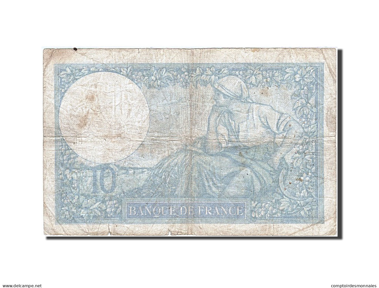 Billet, France, 10 Francs, 1915, 1939-09-14, TB, Fayette:7.7, KM:84 - 10 F 1916-1942 ''Minerve''