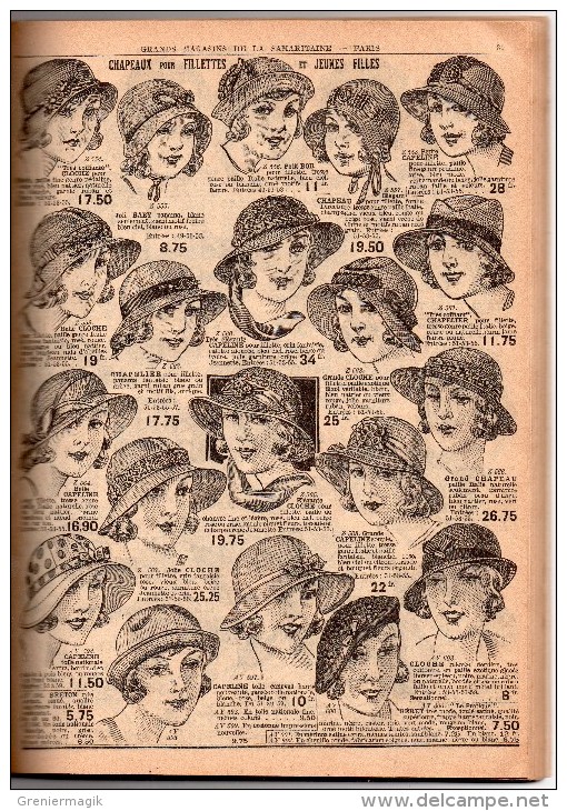 Catalogue été 1935 A La Samaritaine - Mode Femmes Enfants Hommes - Vêtements Chaussures Montres Jouets... - Fashion