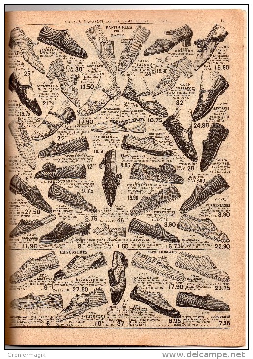 Catalogue été 1935 A La Samaritaine - Mode Femmes Enfants Hommes - Vêtements Chaussures Montres Jouets... - Fashion