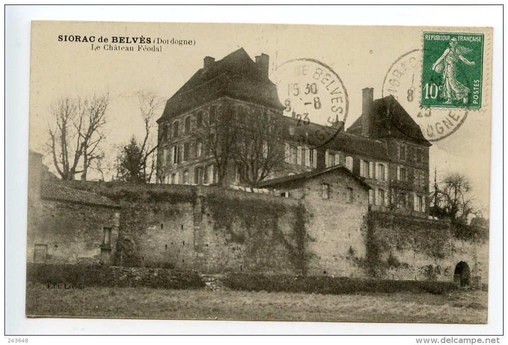 Siorac De Belvès Le Château Féodal (Siorac En Périgord) - Andere & Zonder Classificatie