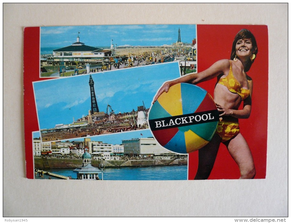 Inghilterra - England - Blackpool - Pin Up - Viaggiata 1972 - Blackpool