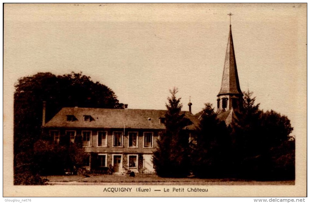 27-ACQUIGNY..LE PETIT CHATEAU...CPA - Acquigny