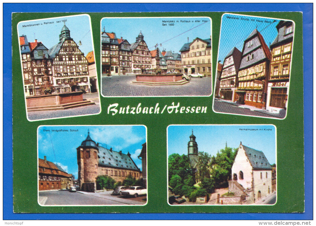 Deutschland; Butzbach; Multibildkarte - Butzbach