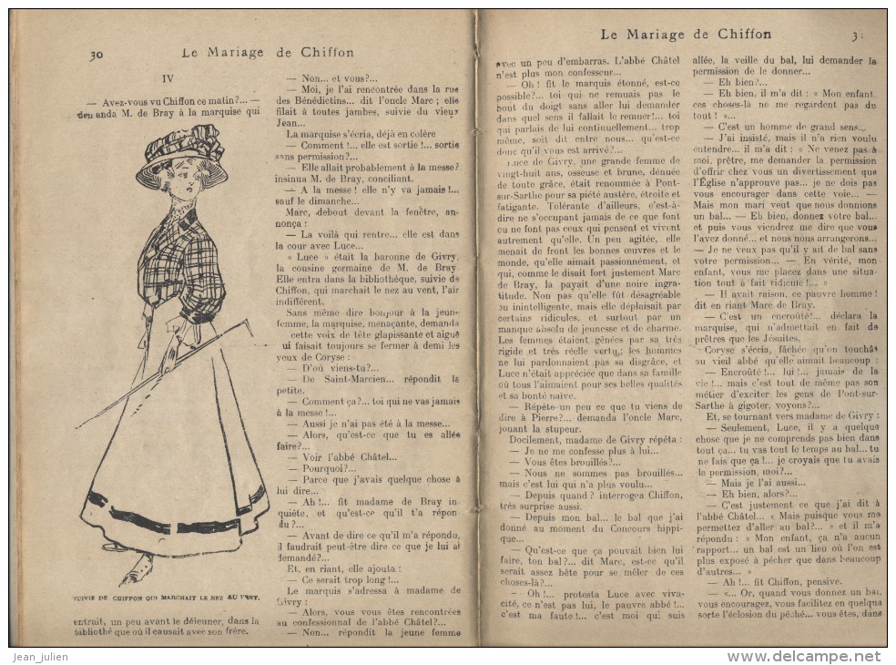 LIVRE ANCIEN - " LE MARIAGE De CHIFFON " -  GYP - Illustrations De René VINCENT - Ed. CALMANN LEVY - 1901-1940