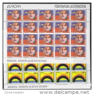 Europa Cept 2006 Liechtenstein 2v Sheetlets ** Mnh (F4807) - 2006