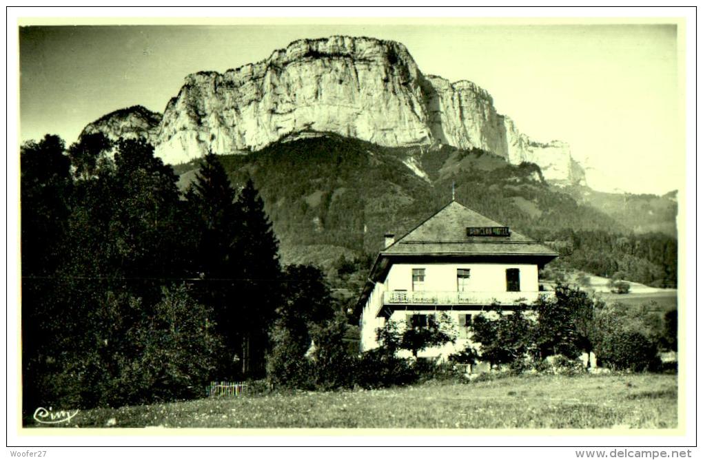 CPSM DINGY SAINT CLAIR , Hotel Du Parmelan - Dingy-Saint-Clair