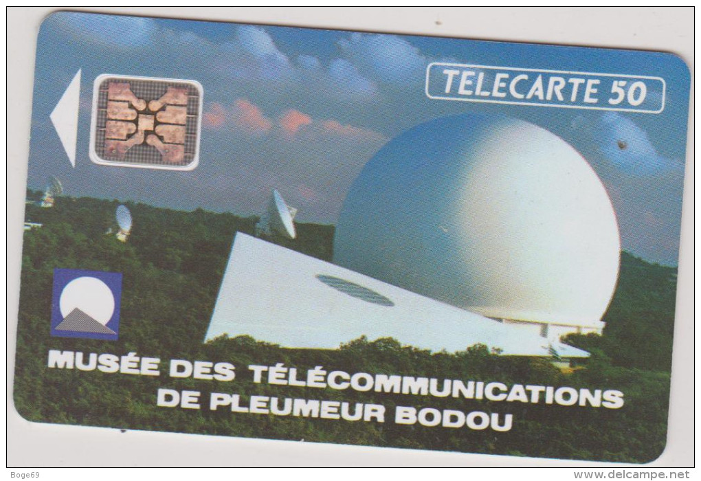 (R) Télécarte , Musee Des Télécommunications  De Pleumeur Bodou, 50 Unités , 1992 - Telefoni