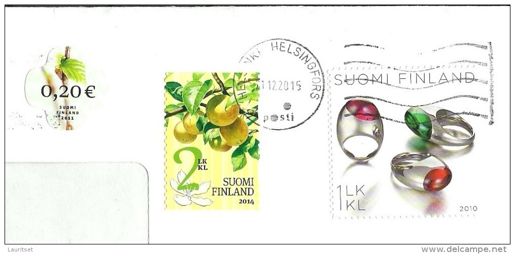 FINNLAND Finland Suomi 2015 Brief Nach Estland - Storia Postale