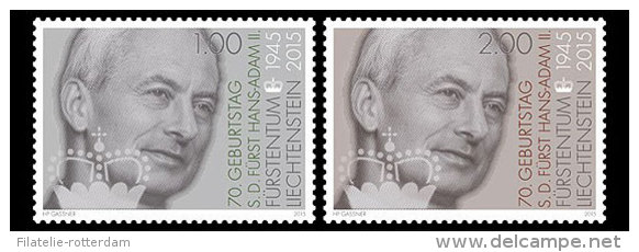 Liechtenstein - Postfris / MNH - Complete Set Prins Hans-Adam 2015 NEW! - Unused Stamps