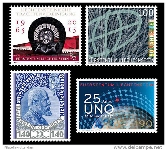 Liechtenstein - Postfris / MNH - Complete Set Jubilea 2015 NEW! - Unused Stamps