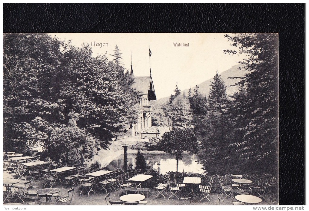 AK  Ansichtskarte Von Hagen - Waldeslust Vom 3.10.1908 - Hagen