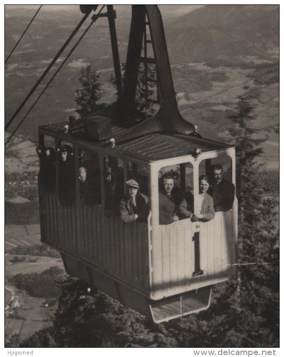 Austria Österreich N-Oe. Rax Seilbahn Bahn Liesing RPPC Real Photo Post Card Postkarte Karte Carte Postale POSTCARD - Raxgebiet