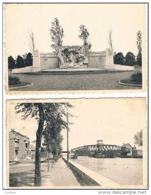 WILLEBROEK . Belgique . 2 Cartes . Monument + Pont - Rails . - Willebroek