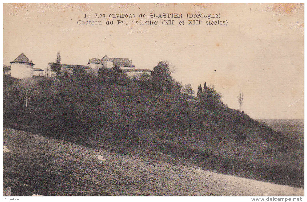 24 ST ASTIER  Château De Puy St Astier - Autres & Non Classés