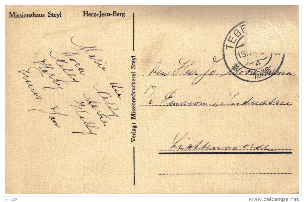 Nederland/Holland, Steyl, Missiehuis/Missionshaus, Herz-Jesu-Berg, 1935 - Tegelen