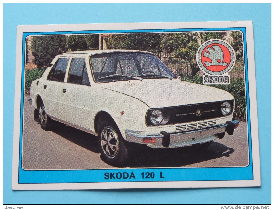 SKODA 120 L () Super AUTO ( 176 ) Ed. Panini Modena ( Zie Foto Voor Details ) ! - Italiaanse Uitgave