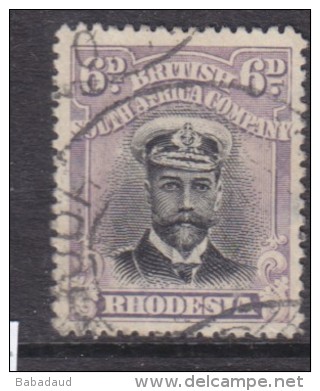 Rhodesia: 1913, Admiral, 6d Violet &amp; Mauve, Die I Perf 15, Used - Southern Rhodesia (...-1964)