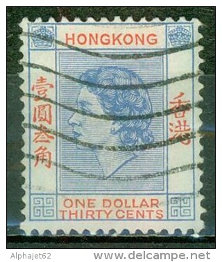 Reine Elizabeth II - HONG KONG - Colonie Britannique - N° 186 -1954 - Used Stamps