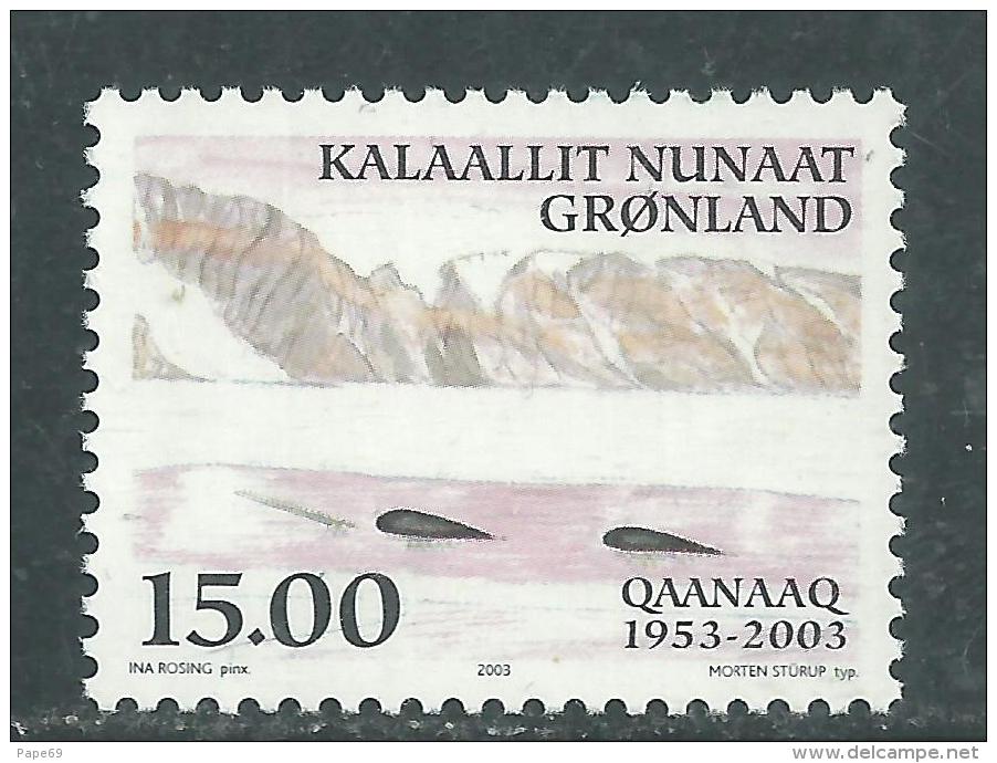 Groenland N°  379  XX Cinquantenaire De Qaanaaq Sans Charnière, TB - Neufs