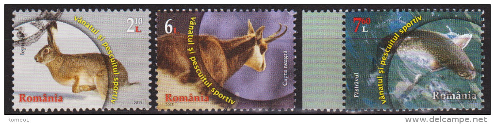 2013: Rumänien Mi.Nr. 6727 - 6729 Gest. (d276) / Roumanie Mi.No. 6727 - 6729 Obl. - Used Stamps