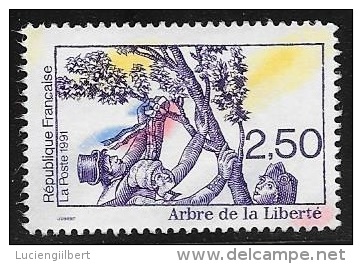 N° 2701  FRANCE  - OBLITERE  -  ARBRE DE LA LIBERTE  -  1991 - Gebraucht