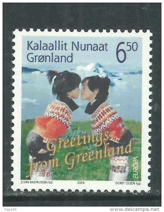 Groenland N°  401  XX Europa : Les Vacances,  Sans Charnière,TB - Ungebraucht