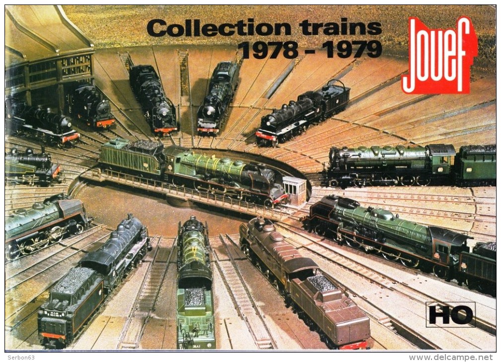 CATALOGUE COLLECTION TRAIN 1978-1979 JOUEF MODELE REDUIT ETAT COMME NEUF 68 PAGES GLACEES COULEURS - Eletric Supplies And Equipment