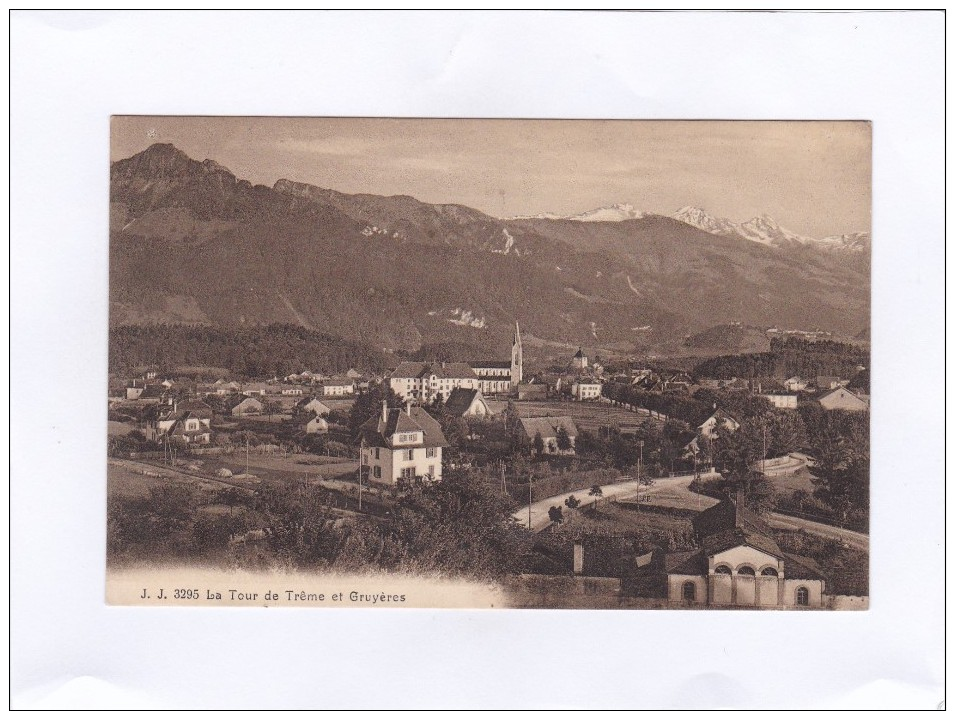 J.  J.  3295   La  Tour  De  Trême  Et  Gruyères - Gruyères