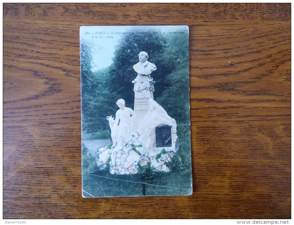 Le Monument De Ferdinand Fabre  Au Luxembourg - Statues