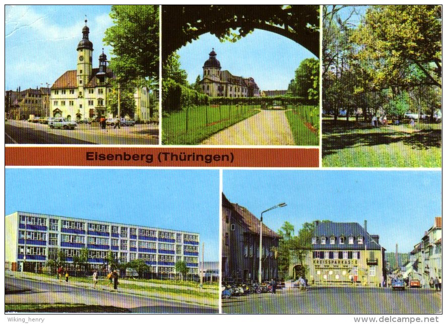 Eisenberg In Thüringen - Mehrbildkarte 2 - Eisenberg