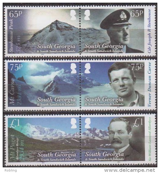 Antarctic.South Georgia.2012.Mountains.MNH.22247 - Other & Unclassified