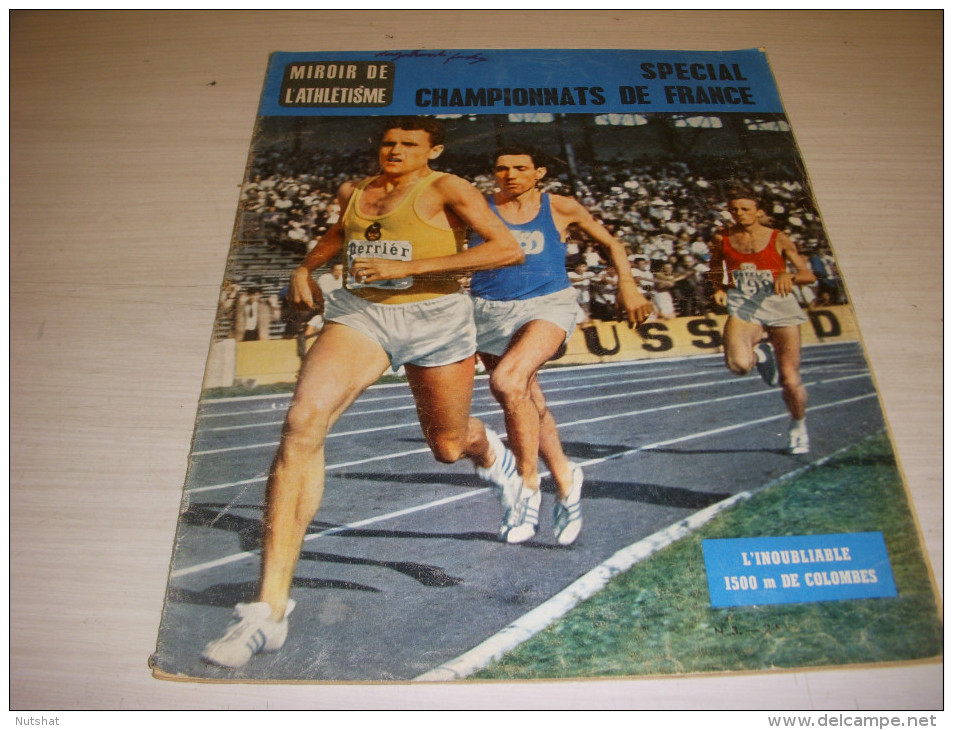 MIROIR ATHLETISME 03 08.1963 JAZY MACQUET SPECIAL CHAMPIONNAT De FRANCE RESULTAT - Deportes